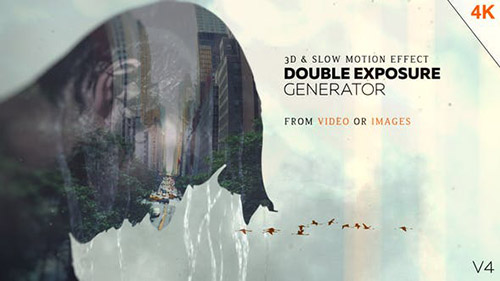 Double Exposure Generator V4 - Project for After Effects (Videohive)