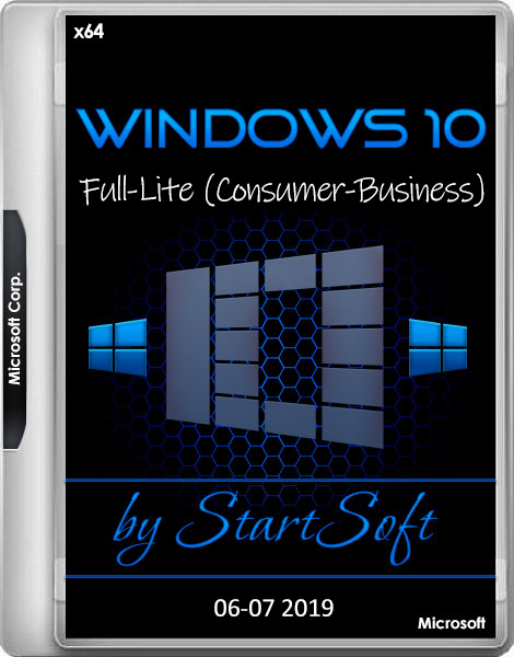 Windows 10 Release by StartSoft 06-07 2019 (x64/RUS)