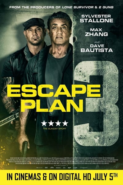 Escape Plan The Extractors 2019 720p BluRay 800MB x264-GalaxyRG