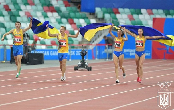 Украина выиграла пять медалей в легкой атлетике на Европейских играх