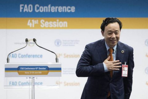 ​Новоиспеченным гендиректором продуктовой организации ООН избран китаец Цюй Дунъюй