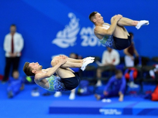 Прыгуны на батуте Давыденко и Просторов пополнили копилку Украины на Европейских играх(фото)