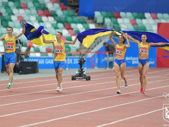 Украинские легкоатлеты завоевали два «золота» Европейских игр