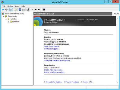 VisualSVN Server Enterprise 4.0.2