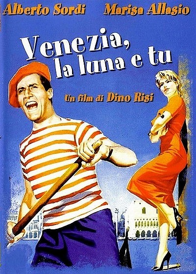 Венеция, луна и ты / Venezia, la luna e tu (1958) DVDRip