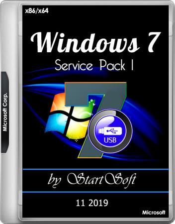Windows 7 SP1 x86/x64 USB Release by StartSoft 11 2019 (RUS)