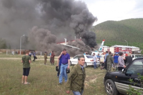 В Бурятии потерпел крушение пассажирский самолет Ан-24, есть конченые и раненые