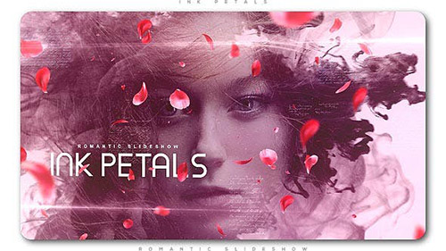 Ink Petals Romantic Slideshow - Project for After Effects (Videohive)