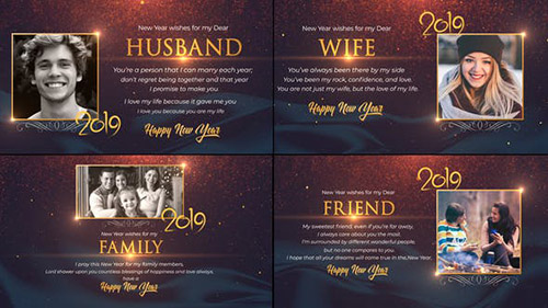 New Year wishes for Loved Ones - Project for After Effects (Videohive)
