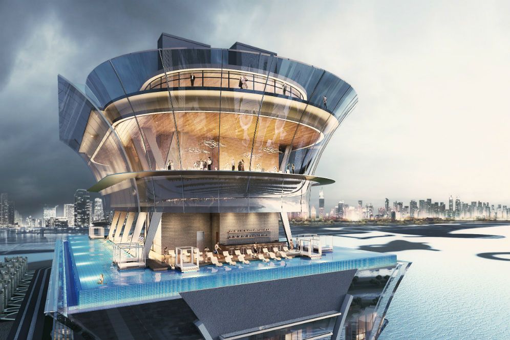 В Дубае строится смотровая площадка с обликом на Palm Jumeirah