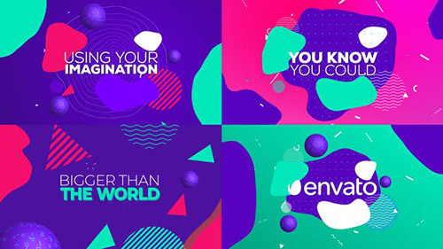 Colorful Movies Titles | Trailer - Project for After Effects (Videohive)