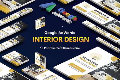 Interior Design PSD Banners Ad