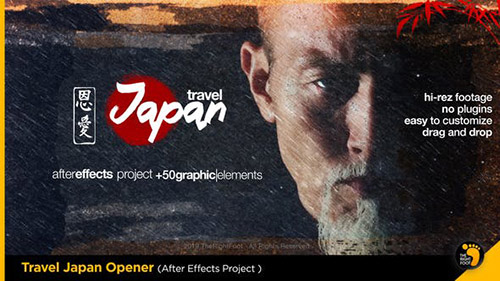 Travel Japan Tradition Opener - Project for After Effects (Videohive)