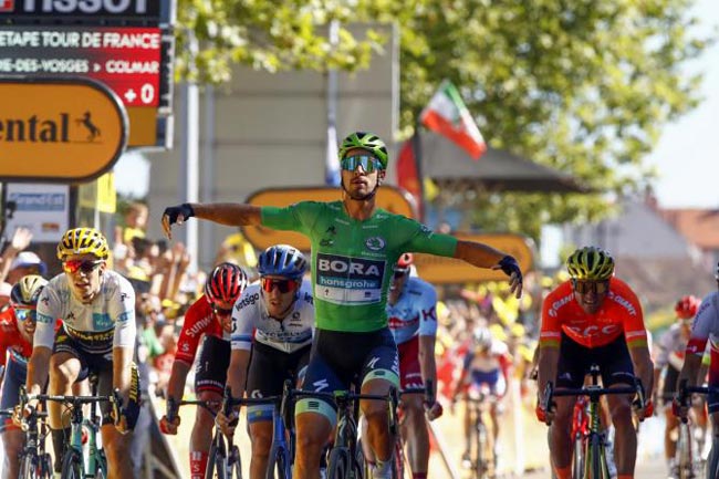 «Тур де Франс». Словак Саган выиграл 5-й этап (+Видео)