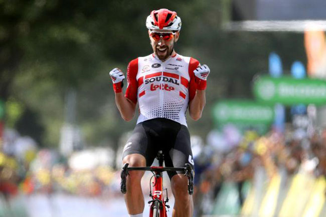 «Тур де Франс». Бельгиец Томас де Гендт выиграл 8-й этап