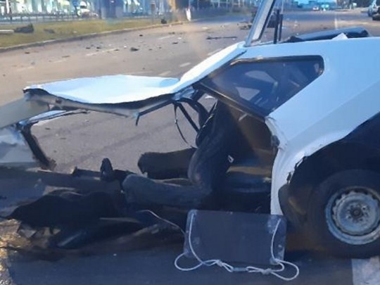 Авто задрало на части: бешеная гонка закончились трагедией в Харькове(фото, видео)