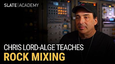 Slate Academy Chris Lord-Alge Teaches Rock Mixing 2019 TUTORiAL