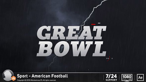 Sport - American Football - Project for After Effects (Videohive)