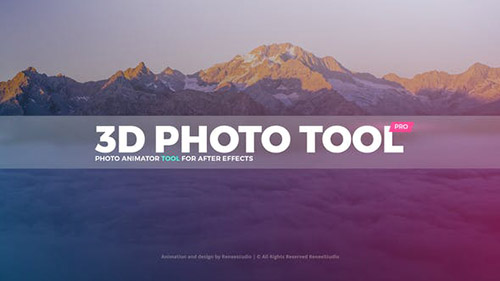 3D Photo Tool Pro - Professional Photo Animator - Project for After Effects (Videohive)