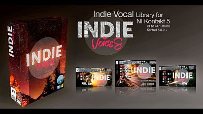 Splash Sound - Indie Voices / Vocal library (KONTAKT)