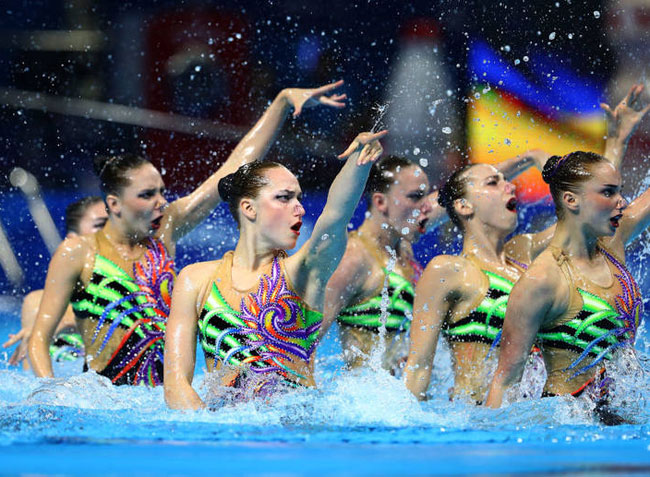 Украинские синхронистки завоевали три медали на ЧМ по водным видам спорта