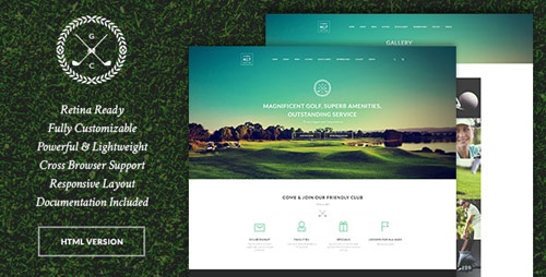ThemeForest - N7 v1.0.3 - Golf Club, Sports & Events Site Template - 19789462