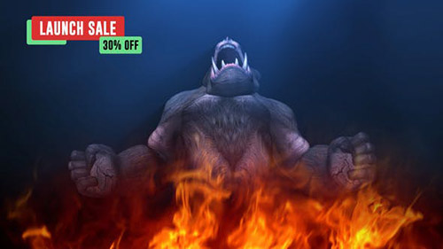 Primal | Gorilla Reveal - Project for After Effects (Videohive)