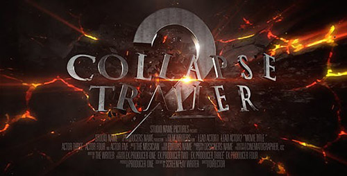 Collapse Trailer - Project for After Effects (Videohive)