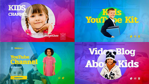 Kids YouTube Kit - Project for After Effects (Videohive)
