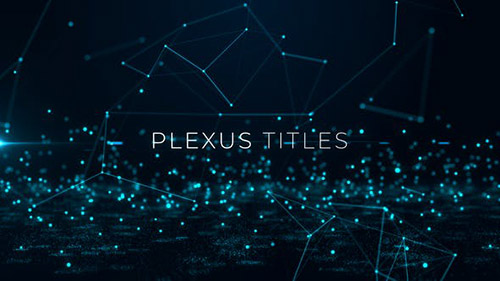 Plexus Titles 20054661 - Project for After Effects (Videohive)