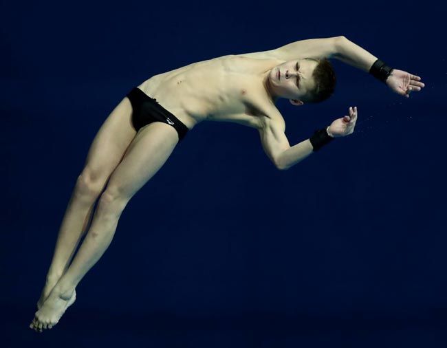 13-летний прыгун в воду Алексей Середа завоевал олимпийскую лицензию