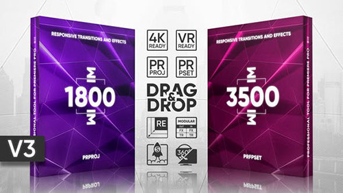 Transitions Presets Pack V.2 - Presets & Premiere Pro Templates (Videohive)