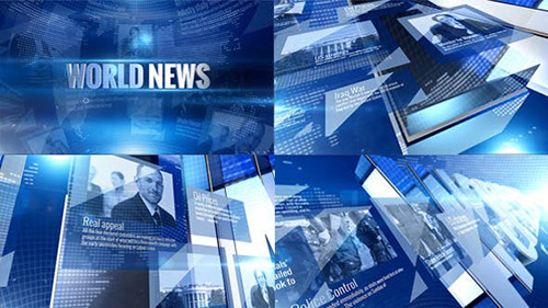 World News Opener 11530375 - Project for After Effects (Videohivee)
