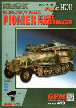 Sd.Kfz.251-7 Ausf.C PIONIER (GPM 419)