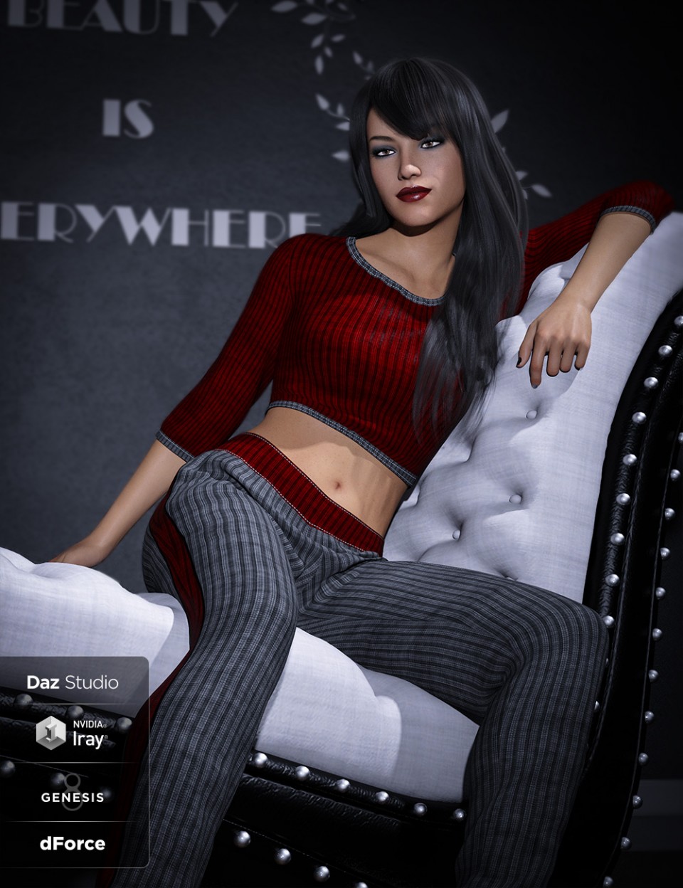 dForce Jenna Outfit Textures