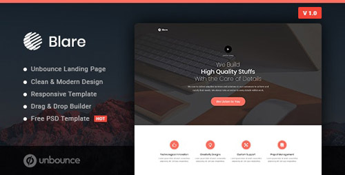 ThemeForest - Blare v1.0 - Business Unbounce Landing Page Template - 23341015