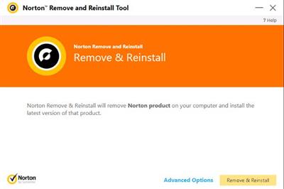 Norton Remove and Reinstall Tool 4.5.0.70