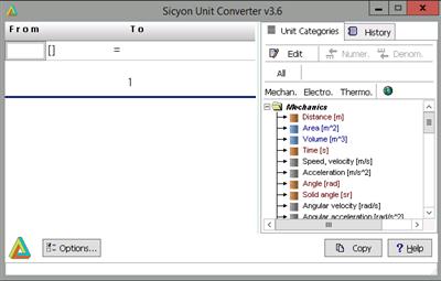 Sicyon Unit Converter 3.7