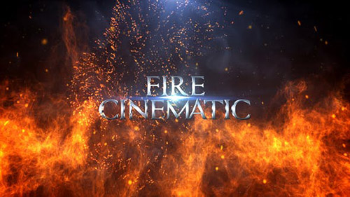 Fire Cinematic Titles 24340638 - Project for After Effects (Videohive)