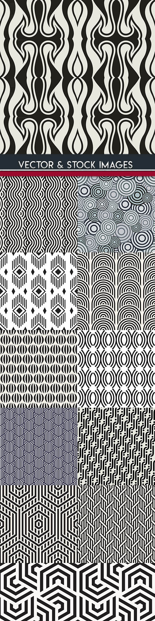 Abstract geometry seamless pattern design 35 