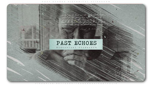 Past Echoes Historical Slideshow - Project for After Effects (Videohive)