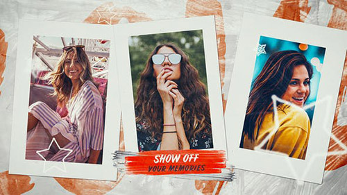 Summer Photo Slideshow - Happy Moments - Project for After Effects (Videohive)