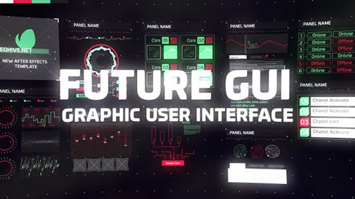 HUD and GUI - Project for After Effects (Videohive)