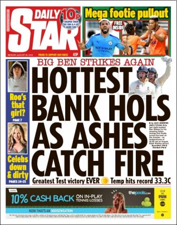 Daily Star   August 26, 2019