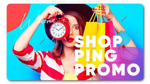 Shopping Colorful Promo - Project for After Effects (Videohive)