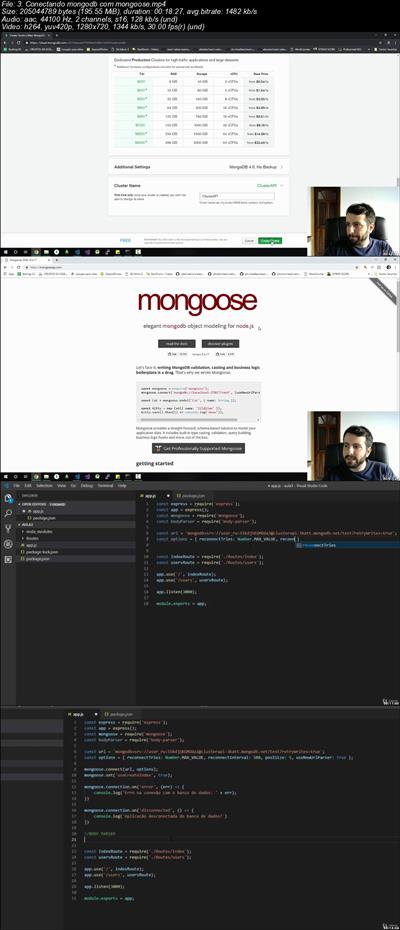 Curso bГЎsico de APIs com Nodejs + Express + Mongodb