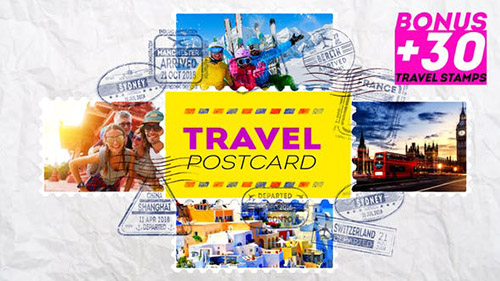Travel Postcard - Project for After Effects (Videohive)
