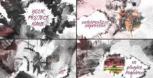 Ink Slideshow 20541485 - Project for After Effects (Videohive)