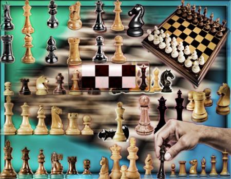 Png прозрачный фон - Игра в шахматы