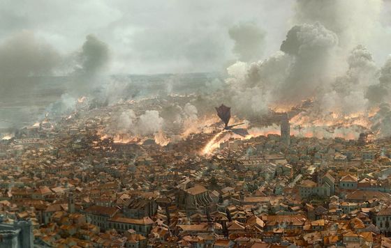 Ради «Игры Престолов» демиурги сожгли город